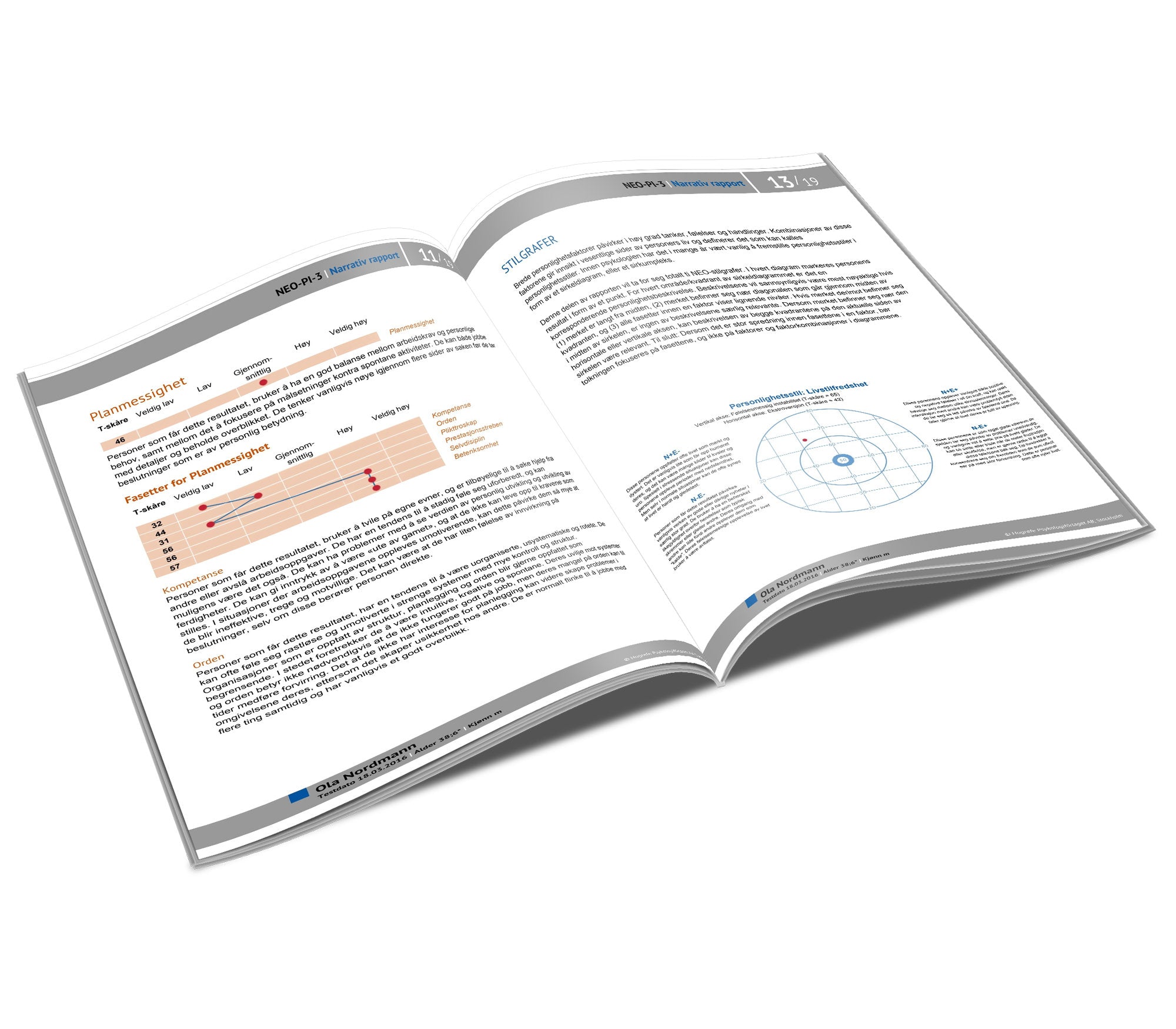 NEOPI3 HR Rapport Norsk -personlighetstester.no