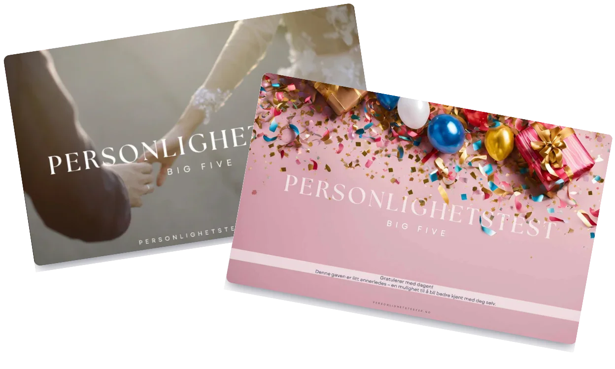 personlighetstest i gave 